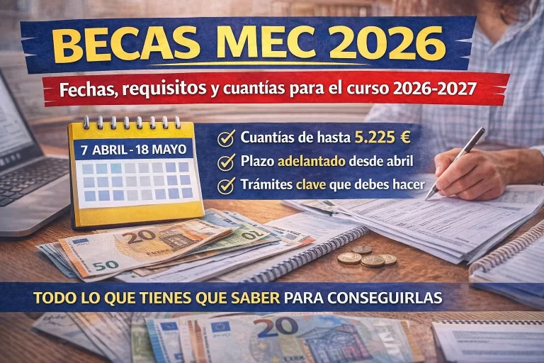 Becas y ayudas para material escolar 2025/2026: Esto es lo que ...